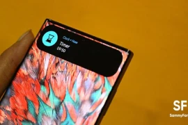 Dynamic Island trên điện thoại Samsung trông như thế nào?