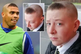 Nam sinh bị đình chỉ học vì để tóc móng lừa giống Ronaldo