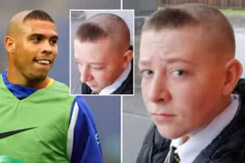 Nam sinh bị đình chỉ học vì để tóc móng lừa giống Ronaldo