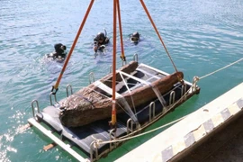 Nhật Bản vớt mỏ neo tàu chiến Mông Cổ sau hơn 700 năm