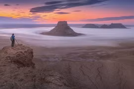 Giải mã “cánh diều sa mạc” trên cao nguyên Ustyurt