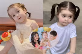 Cô bé con lai đẹp như thiên thần, danh tính bố mẹ choáng hơn