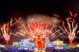 Các nước châu Á đón năm mới Nhâm Dần: Vui vẻ nhưng không chủ quan