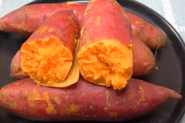 Ăn khoai lang tốt cho đường ruột 