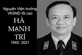 Tang lễ nguyên Viện trưởng VKSNDTC Hà Mạnh Trí tổ chức cấp Nhà nước