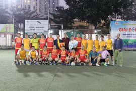 Sắp khởi tranh giải bóng đá Cup Phóng viên Thời sự lần III