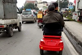 "Siêu xe" kinh dị chỉ có tại Việt Nam ngày Tết