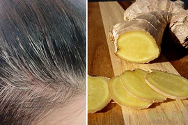 Video: Tóc bạc sẽ đen nhánh trở lại tức thì với 2 nhánh tỏi và 1 củ gừng