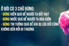 Video: Chỉ 1 câu nói này mà ngấm đến tận xương tuỷ