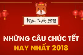 Video: Lời chúc Tết hay và ý nghĩa nhất xuân Mậu Tuất 2018