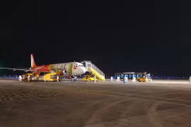 Sân bay Vân Đồn khởi động trở lại hoạt động đón chuyến bay “giải cứu”