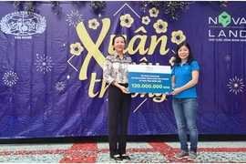 Nova Group mang Xuân yêu thương tới trẻ em tàn tật mồ côi