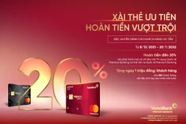 “Xài thẻ ưu tiên - Hoàn tiền vượt trội” cùng thẻ VietinBank Premium Banking