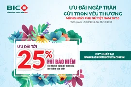 BIC giảm tới 25% phí bảo hiểm sức khỏe nhân ngày Phụ nữ Việt Nam
