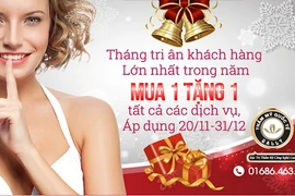 Giảm béo trong 1 giờ, đón Giáng sinh, năm mới 2015