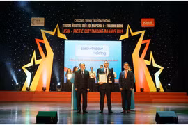 Eurowindow Holding được vinh danh Top 10 Thương hiệu Tiêu biểu Hội nhập Châu Á - Thái Bình Dương 2019