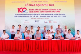 Cao tốc Quảng Ngãi - Hoài Nhơn: Nhiều ứng dụng, giải pháp mới trong thi công