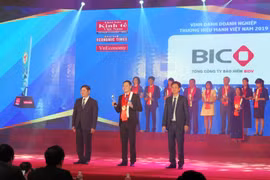 BIC lần thứ 9 được vinh danh trong Top 100 Thương hiệu mạnh Việt Nam