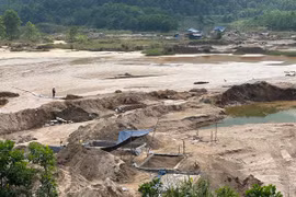 Quảng Nam: Yêu cầu xử lý dứt điểm hoạt động khoáng sản khu vực Bồng Miêu