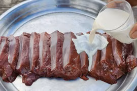 Cách sơ chế gan lợn hết hôi, không còn đắng, an toàn khi ăn