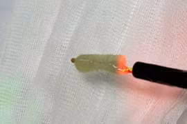 Suy hô hấp bởi đầu chổi vệ sinh nòng khí quản rơi vào đường thở