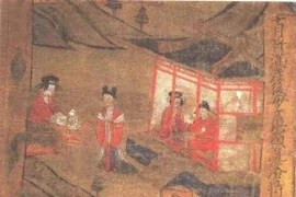 Phụ nữ thời cổ đại luôn chuẩn bị nước nóng khi sinh con