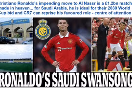 Ronaldo sang Ả Rập nhận lương 1,2 tỷ bảng