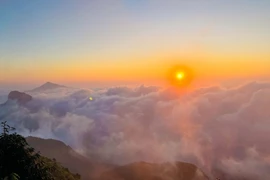 Săn mây giữa khung cảnh “thần tiên” trên đỉnh núi Lảo Thẩn - Y Tý