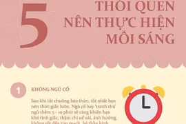 5 thói quen cực tốt vào buổi sáng nhất định bạn phải biết