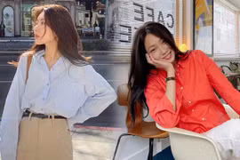 4 kiểu áo sơ mi luôn khiến hội gái Hàn “phát sốt”, cứ mặc là sang chảnh không ai bằng