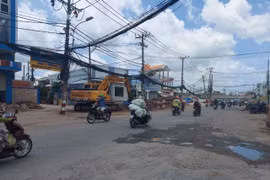 TP HCM: Cận cảnh dự án mở rộng đường Tân Kỳ Tân Quý