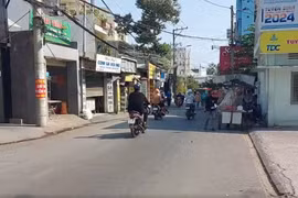 Cận cảnh đường Chương Dương sắp được cải tạo cống thoát nước, vỉa hè