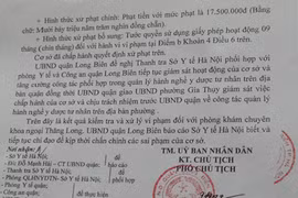 Phạt tiền, tước giấy phép hoạt động phòng khám tư cắt trĩ