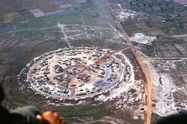 Cảnh hiếm thấy ở các trận địa pháo Mỹ trong chiến tranh Việt Nam