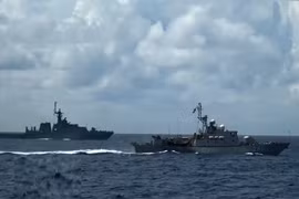 Sức mạnh tàu chiến Thái Lan tuần tra chung cùng Hải quân Việt Nam 