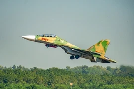 Tiêm kích Su-30MK2 Việt Nam xé gió luyện đòn trên không