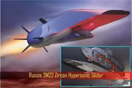 Tên lửa Zircon của Nga đánh trúng mục tiêu cách 450km trên biển Barents