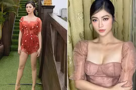 Diễn viên Thanh Trúc gợi cảm ở tuổi 36