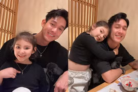 Con gái lai Tây xinh như thiên thần mới được Song Luân công khai