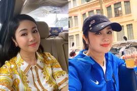 NSND Thu Hà trẻ đẹp rạng rỡ ở tuổi 56