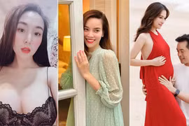 Đọ sắc dàn mỹ nhân Vbiz mang thai đôi: Đỉnh nhất Hồ Ngọc Hà!