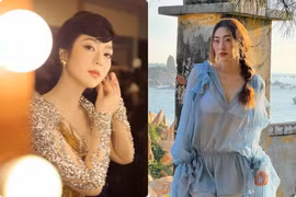 Hà Thanh Xuân diện đầm lấp lánh, Lương Thuỳ Linh mặc xuyên thấu