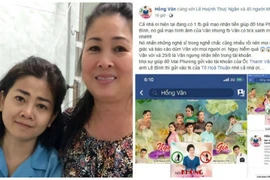 Bức xúc Facebook giả mạo sao Việt kêu gọi ủng hộ Lê Bình, Mai Phương