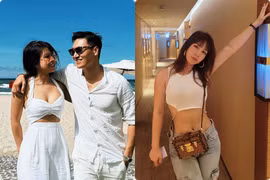 Vợ Mạnh Trường sở hữu vóc dáng mơ ước dù 3 lần sinh nở