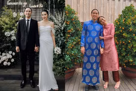 Tăng Thanh Hà - Louis Nguyễn 10 năm 1 kiểu nắm tay cực tình!