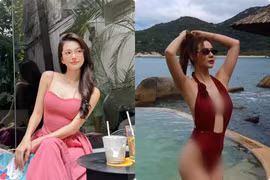 Yên Đan xinh đẹp sau chia tay, Huyền Lizzie diện bikini táo bạo