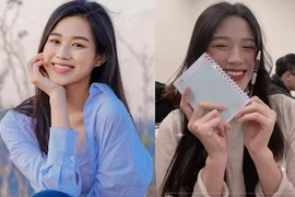 Mặc giản dị, Hoa hậu Đỗ Thị Hà vẫn xinh “hết phần thiên hạ“