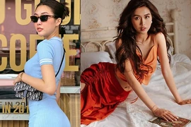 Vóc dáng gợi cảm của hoa hậu có vòng eo nhỏ nhất Vbiz