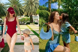 Hồ Ngọc Hà và con gái Lisa: “Cặp bài trùng” thời trang “gây sốt“