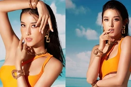 Giữa nắng nóng, Á hậu Huyền My khoe body đẹp “thôi miên“